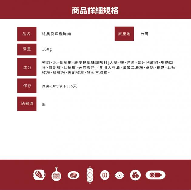 紐奧良辣雞胸肉 3